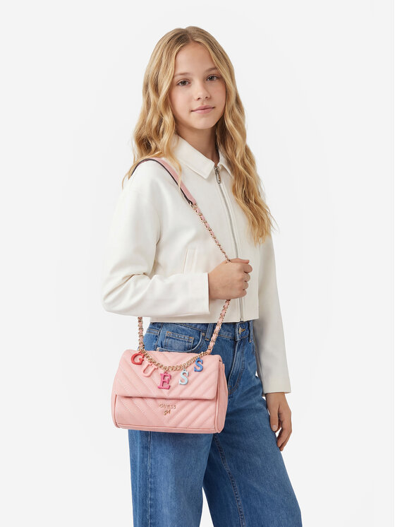 Guess Guess Ročna torba J4YZ45 WFZL0 Roza