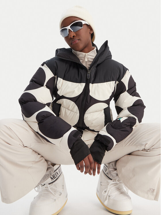 Roxy Roxy Μπουφάν για σκι Alofted ERJTJ03514 Μαύρο Relaxed Fit