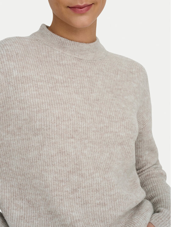 ONLY ONLY Kampsun Camilla 15277080 Beež Regular Fit