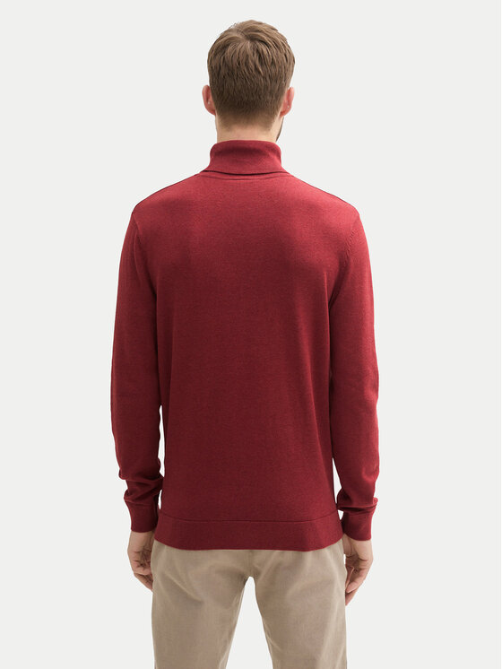 Tom Tailor Tom Tailor Dolčevita 1042456 Crvena Regular Fit