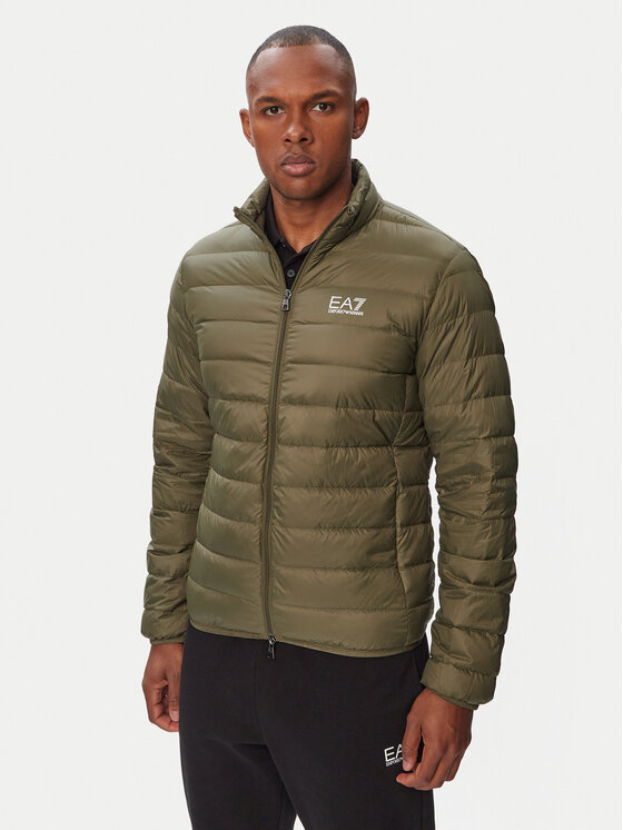 EA7 Emporio Armani Geacă din puf 8NPB23 PNGPZ U7014 Verde închis Regular Fit