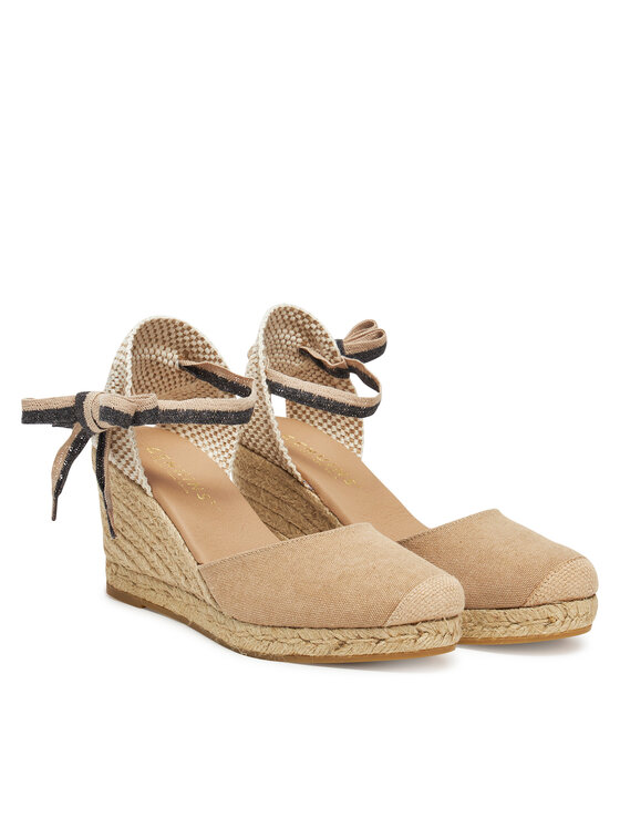 Genuins Genuins Espadrillid Zeland Canvas G105908 Beež