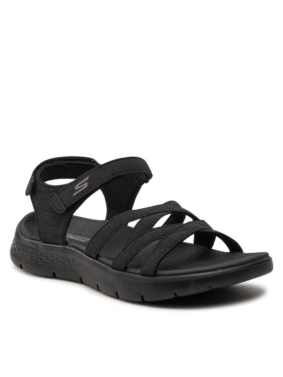 Skechers Skechers Sandały Go Walk Flex Sandal-Sunshine 141450/BBK Czarny