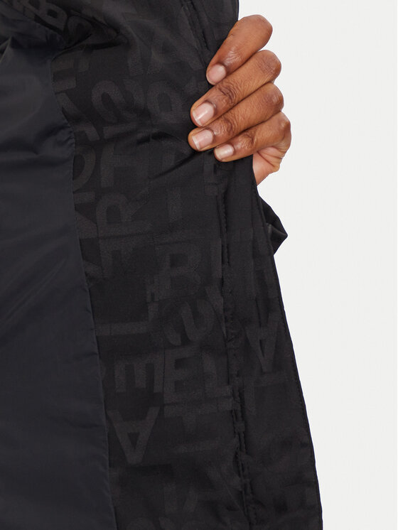 Elisabetta Franchi Elisabetta Franchi Geacă de iarnă PI-71D-46E2-V700 Negru Regular Fit