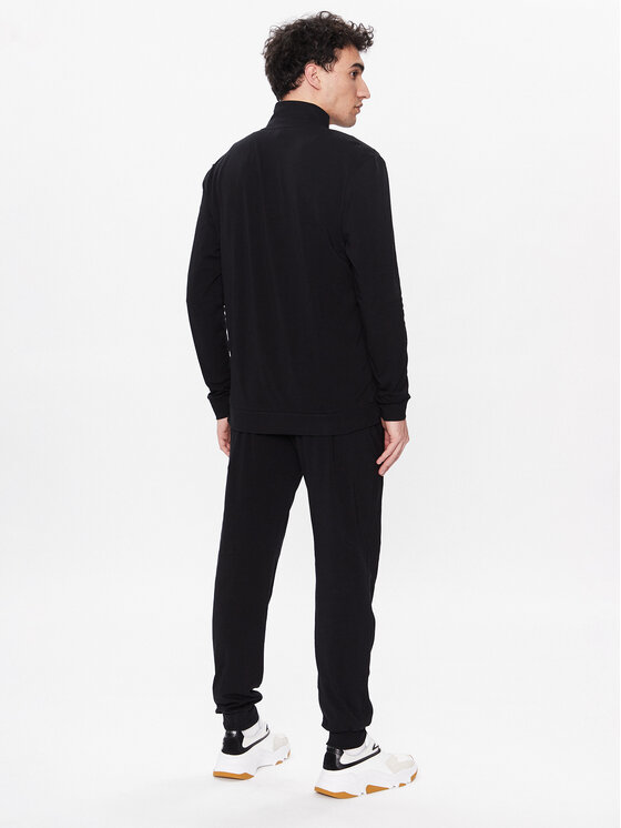 Tuta Long Set 1 50480690 Nero Regular Fit