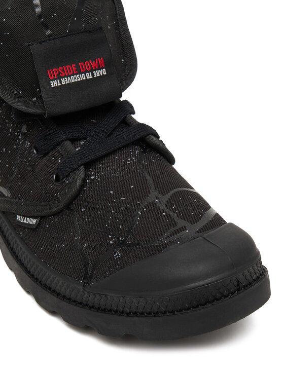 Palladium Palladium Schnürstiefeletten Baggy Hopper Tunnels 04625-008-M Schwarz