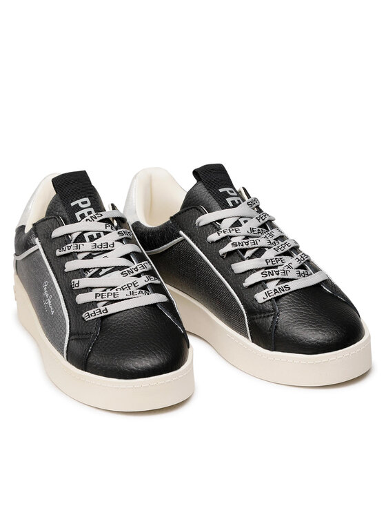 Pepe Jeans Pepe Jeans Snīkeri Brixton Light PLS31214 Melns