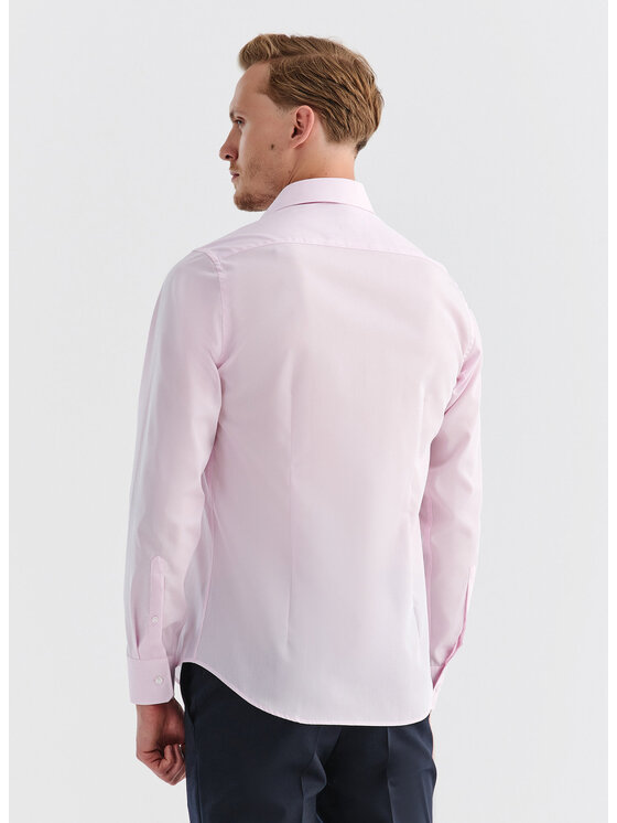 Pako Lorente Pako Lorente Koszula P000B-1X-001 Różowy Slim Fit
