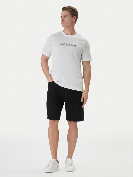 Calvin Klein Jeans Calvin Klein Jeans Pantaloni scurți de blugi 90's LV04RF794G Negru Slim Fit