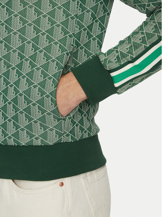 Lacoste Lacoste Μπλούζα SH1368 Πράσινο Regular Fit