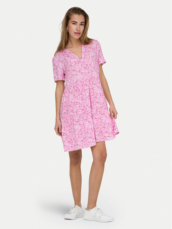 ONLY ONLY Ljetna haljina Zally 15262674 Ružičasta Regular Fit