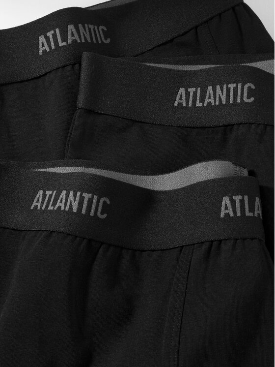 Atlantic Atlantic Bokserki sport Czarny