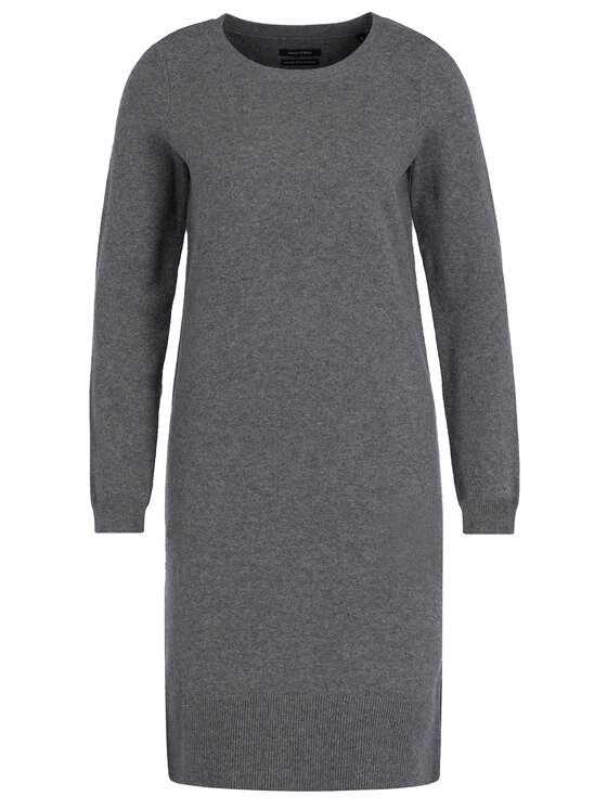 Marc O'Polo Marc O'Polo Rochie tricotată 909 6266 67121 Gri Regular Fit