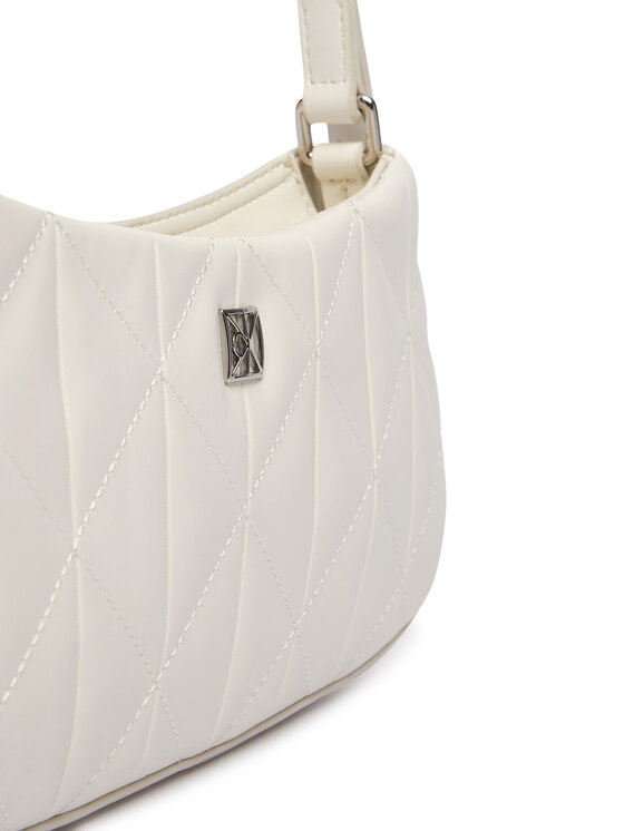 Calvin Klein Calvin Klein Käekott Quilted Sm Shoulder Bag LV04F3327G Valge