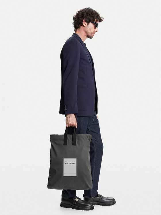 Jack&Jones Jack&Jones Nahrbtnik Jacwest Tote Bag 12272639 Siva