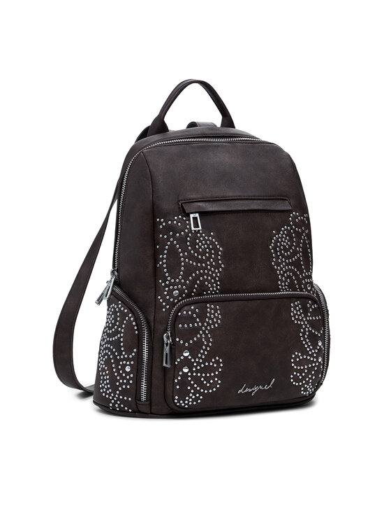 Desigual Desigual Ruksak Poker Face Chest 25WAKP22 Hnedá