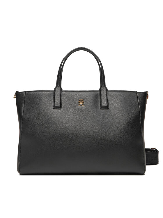 Geantă Tommy Hilfiger AW0AW17330 Negru