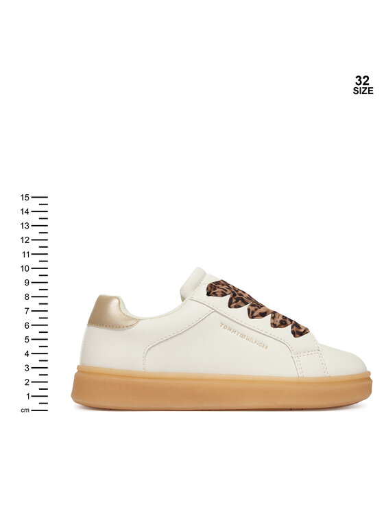 Tommy Hilfiger Tommy Hilfiger Sneakersy T1A9-34230-1355X024 S Écru