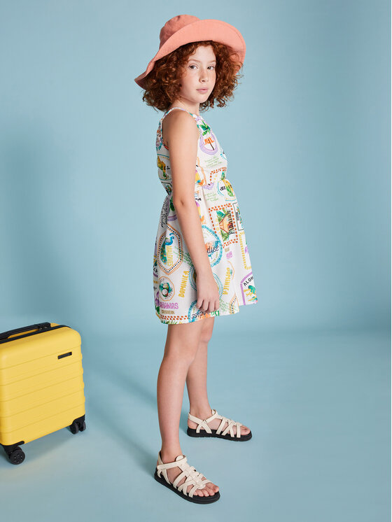 Mayoral Mayoral Suvekleit 6986 Värviline Regular Fit