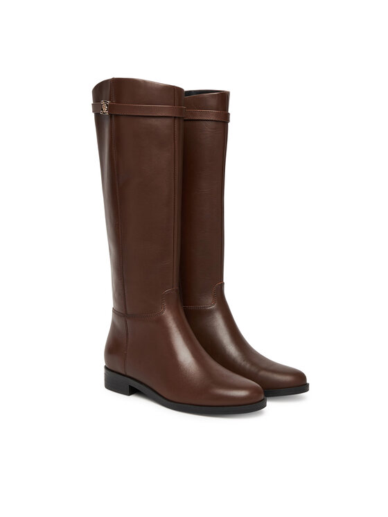 Guess Guess Kozaki FLFZOR LEA11 Brązowy