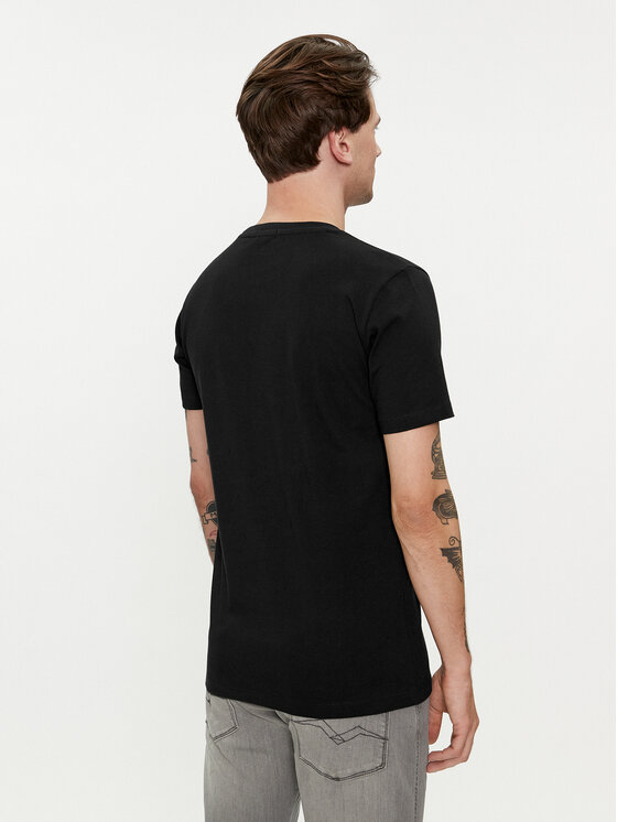 REPLAY Replay Póló M6761.000.23608P Fekete Regular Fit