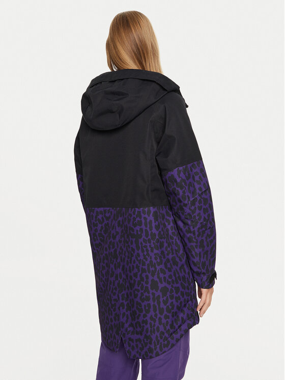 Colourwear Colourwear Lyžiarska bunda Gritty Parka W 7010316 Čierna Regular Fit