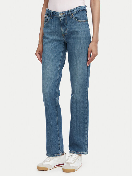 Guess Jeans Guess Jeans Τζιν W6YA98 D1149 Μπλε Regular Fit