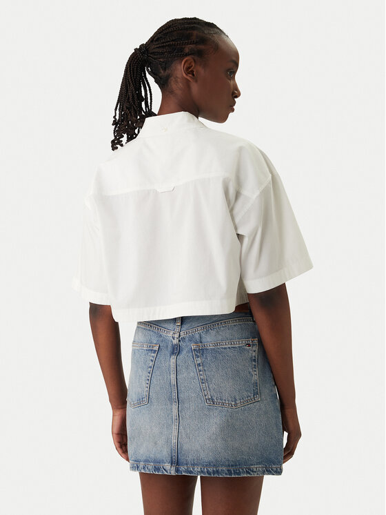 Tommy Jeans Tommy Jeans Polo DW0DW22596 Λευκό Relaxed Fit