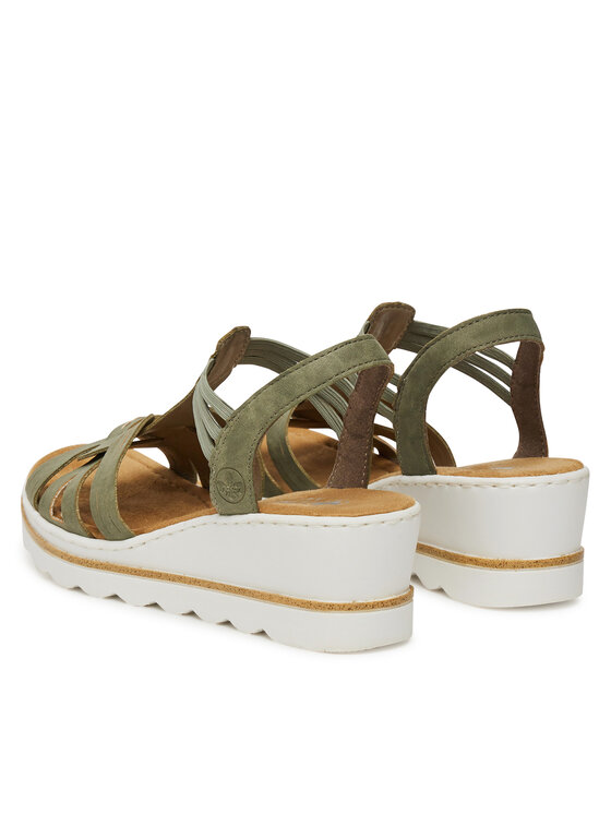 Rieker Rieker Sandali 67459-52 Zelena