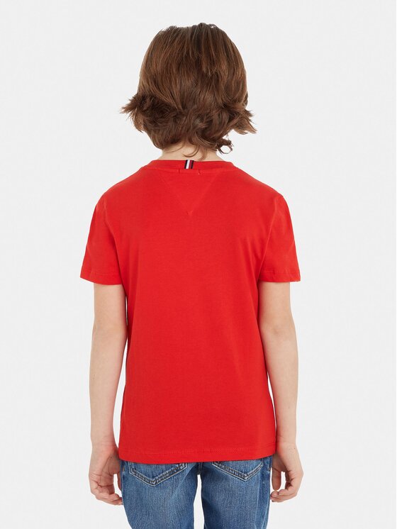 Tommy Hilfiger Tommy Hilfiger Tričko Essential KS0KS00210 S Červená Regular Fit