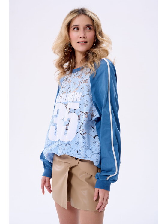 blue shadow blue shadow Tunika Bosti Niebieski Regular Fit