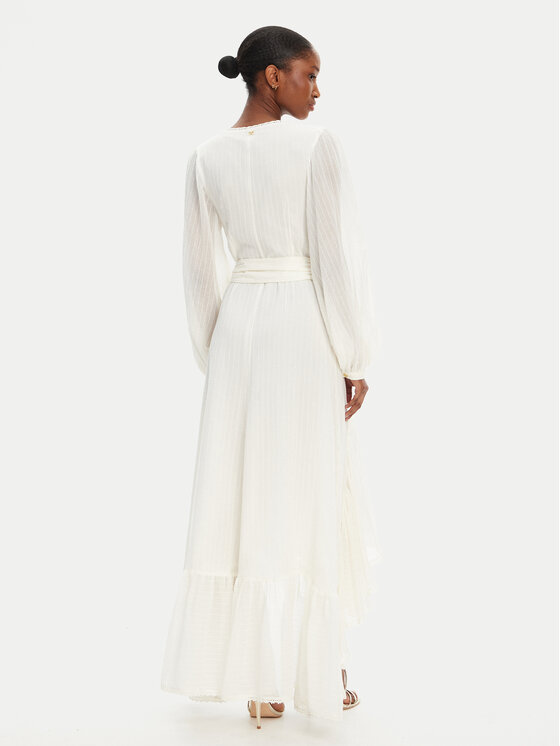 Marciano Guess Marciano Guess Abendkleid 5GGK53 7317A Écru Regular Fit