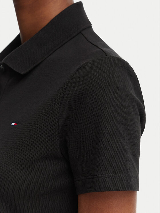 Tommy Jeans Tommy Jeans Polokošeľa Essential DW0DW22820 Čierna Regular Fit
