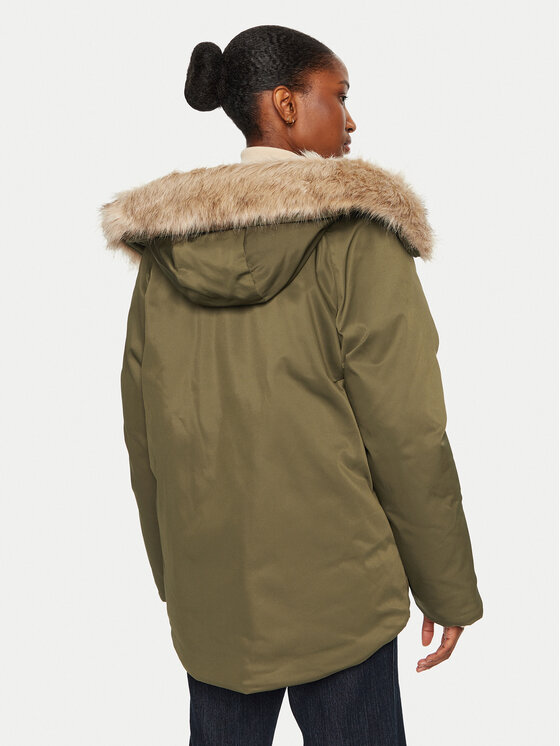 Tommy Hilfiger Tommy Hilfiger Übergangsjacke WW0WW42744 Khakifarben Regular Fit