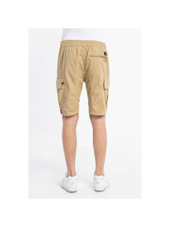 Alpha Industries Alpha Industries Szorty materiałowe Ripstop Jogger Short 106250-14 Beżowy Classic Fit