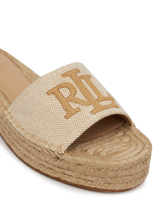 LAUREN RALPH LAUREN LAUREN RALPH LAUREN Espadryle Polly 802966866001 Beżowy