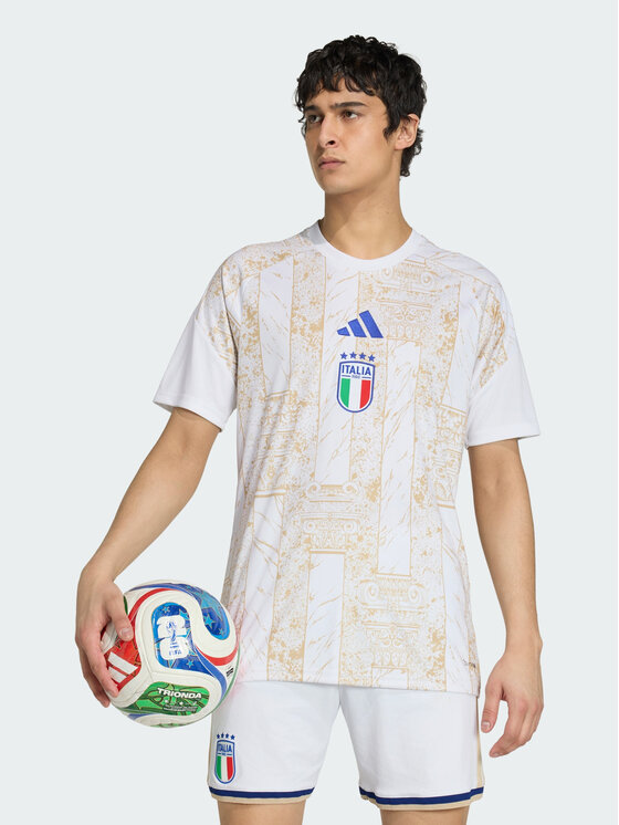 adidas adidas Koszulka techniczna 169999 Biały Slim Fit
