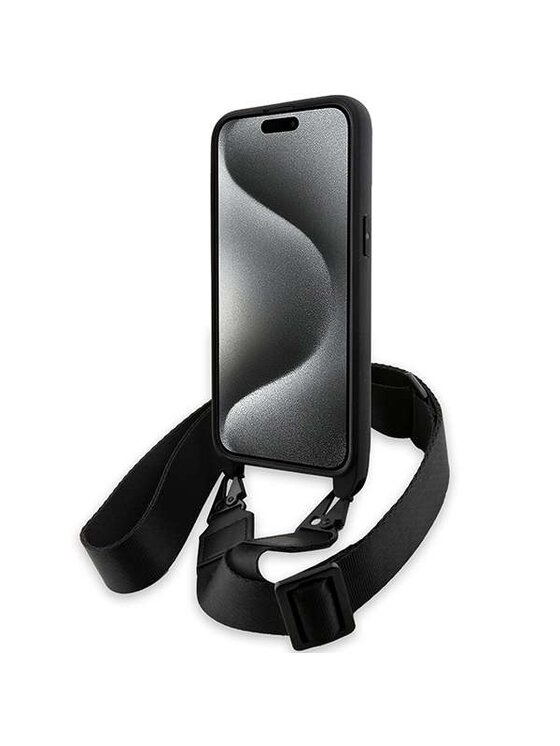 BMW Motorsport BMW Motorsport Etui na telefon Apple iPhone 15 Pro Max Czarny