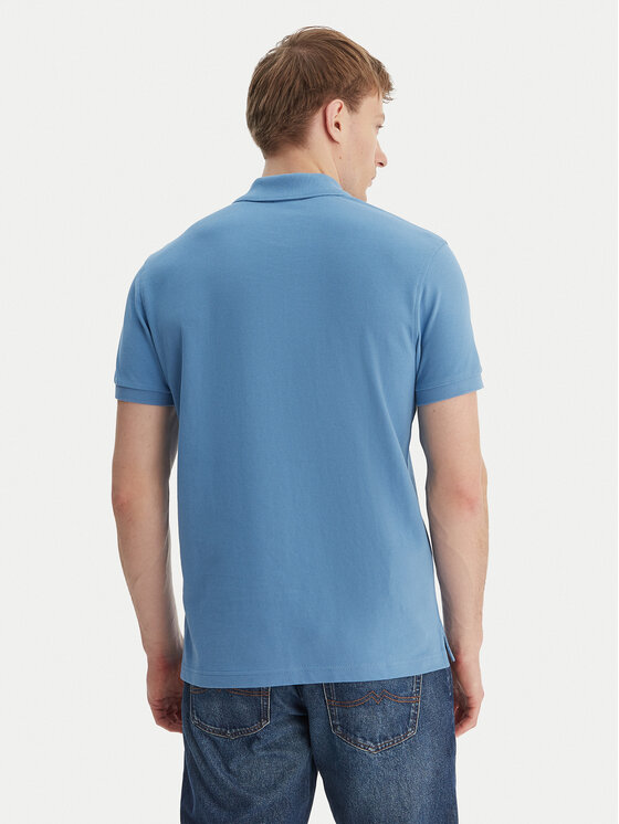 Napapijri Napapijri Polo E-Clanis NP0A4ID3 Niebieski Regular Fit