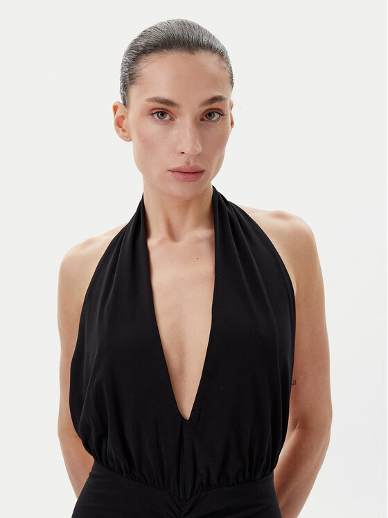 Eleh Eleh Rochie de seară ESS250194 Negru Regular Fit