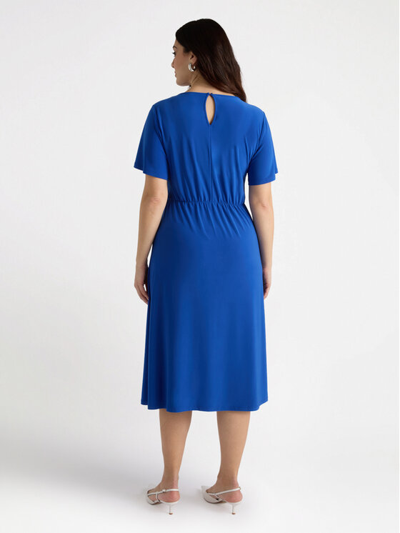 Fiorella Rubino Fiorella Rubino Vestito da giorno 7440L001099N024 Turchese Regular Fit