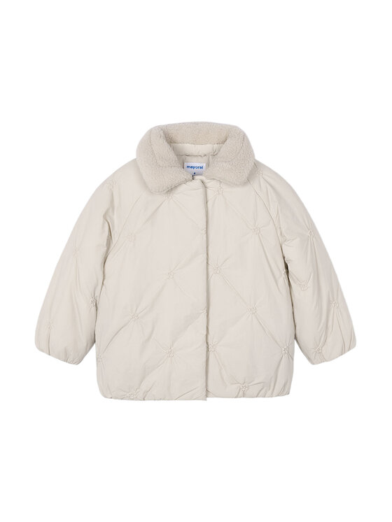 Mayoral Mayoral Зимно яке 4446 Бежов Regular Fit
