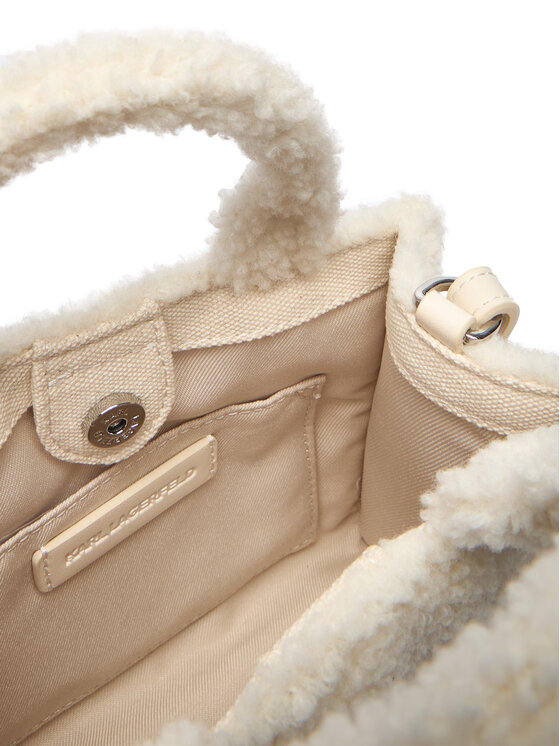 KARL LAGERFELD KARL LAGERFELD Ročna torba A4W50016 Écru