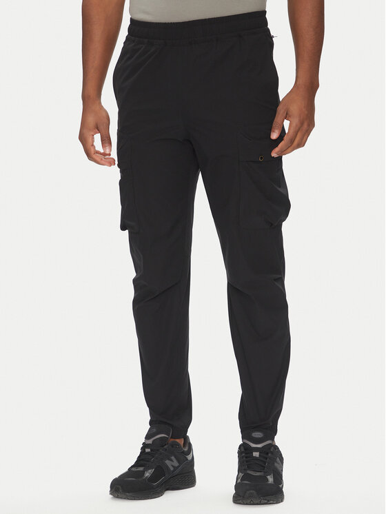 Parajumpers Parajumpers Joggers kalhoty Rescue Zander 25SMPMPARR01 Černá Tapered Fit