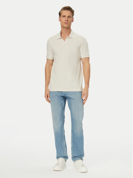 Calvin Klein Jeans Calvin Klein Jeans Pólóing LV04RF215G Krém Regular Fit