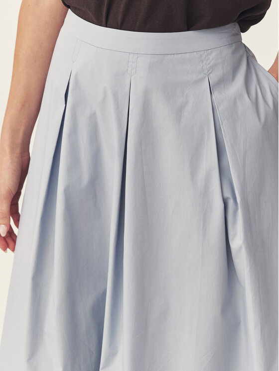 TATUUM TATUUM Spódnica midi KOPENTI Niebieski Flare Fit