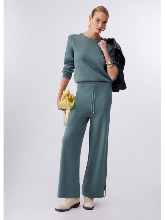 Liu Jo Liu Jo Maglione TA6043MS59L76009 Verde Regular Fit