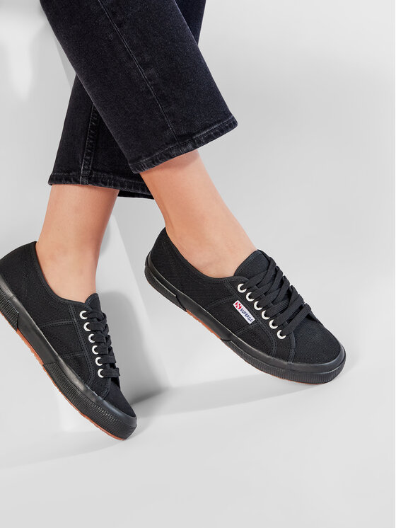 Superga Superga Πάνινα παπούτσια 2750 Cotu Classic S000010 Μαύρο
