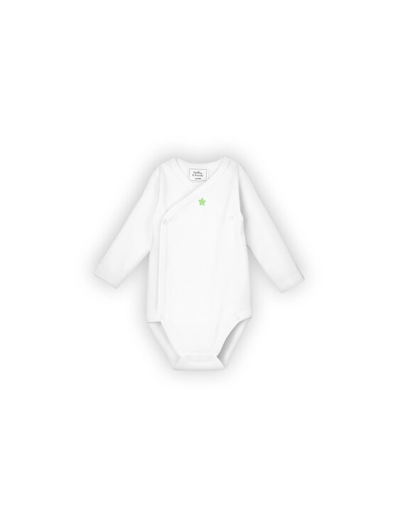 Stellou & friends Stellou & friends Komplet body dziecięcych Long Sleeve CROSS-BODY Zielony