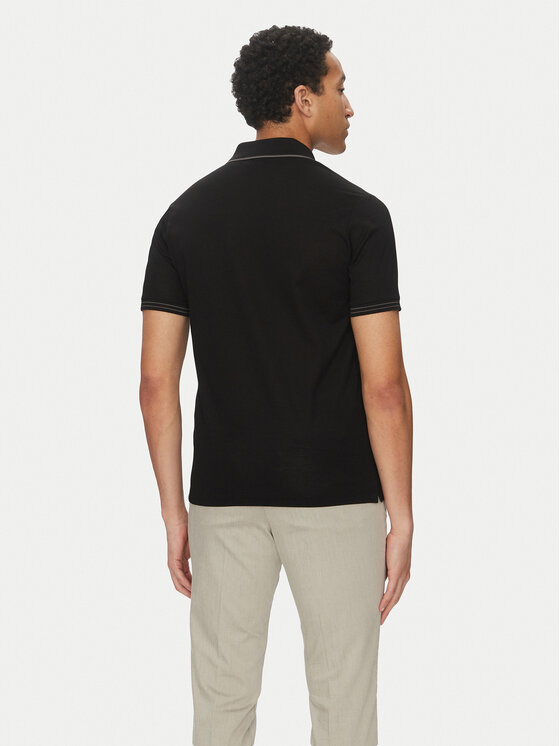 Paul&Shark Paul&Shark Polo 25411236 Czarny Regular Fit
